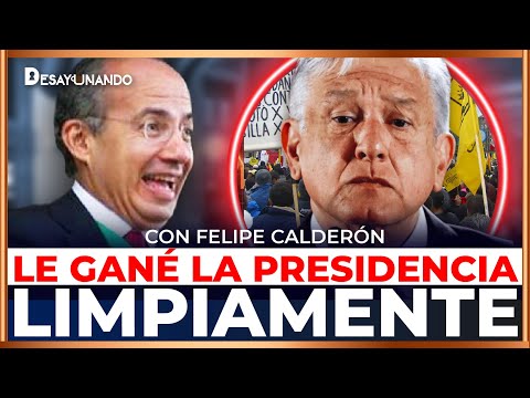 CALDERÓN se RÍE de AMLO y el SUPUESTO FRAUDE del 2006 y cuando le dijo NOS LA PELAN a CHÁVEZ y LULA