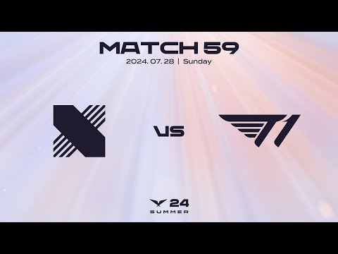 DRX vs. T1 | 매치59 하이라이트 | 07.28 | 2024 LCK 서머 스플릿