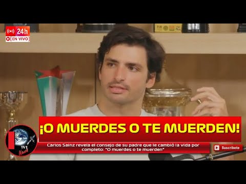 Carlos Sainz revela consejo de su padre que le cambió la vida por completo 'O muerdes o te muerden'