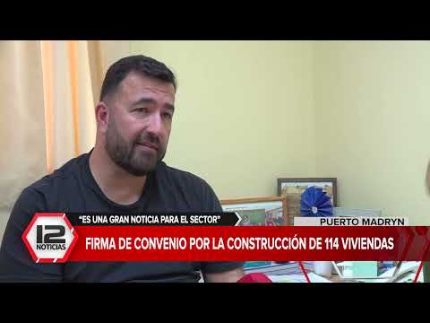 MADRYN | Mañana se firmará el convenio por obra de construcción de 114 viviendas