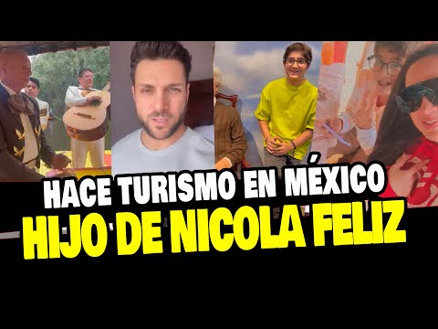HIJO DE NICOLA PORCELLA HACE TOUR POR MÉXICO Y SE QUEDA SORPRENDIDO CON TODO