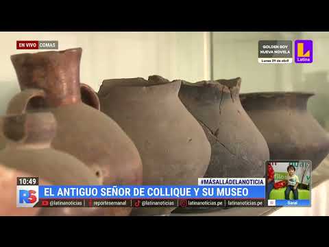 El antiguo señor de Collique y el museo de 'Los Colli' en Comas
