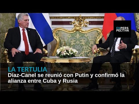 Díaz-Canel se reunió con Putin y confirmó la alianza entre Cuba y Rusia