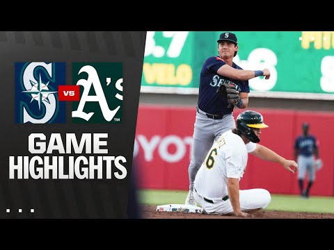 Mariners vs. Athletics Game Highlights (7/29/25) | MLB Highlights