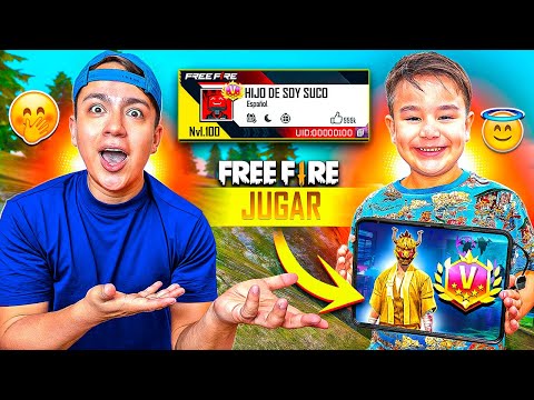 I MET MY SON AND WE PLAYED FREE FIRE TOGETHER😍😱!