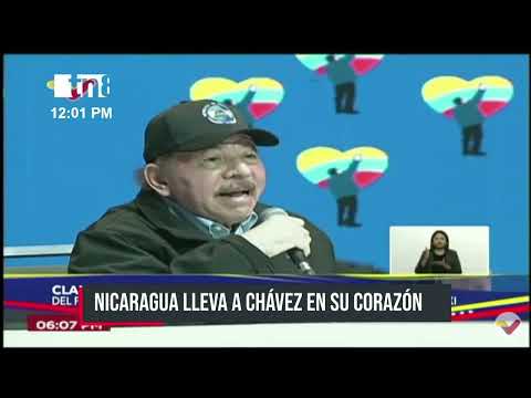 Ortega, en homenaje al Comandante Chávez: «Los diálogos con el imperio son una sentencia de muerte»