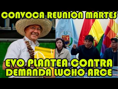 EVO MORALES ANUNCIA REUNIÓN MARTES 30 PARA TOMAR DECISIONES Y EVALUAR LO QUE ESTA PASANDO EN BOLIVIA