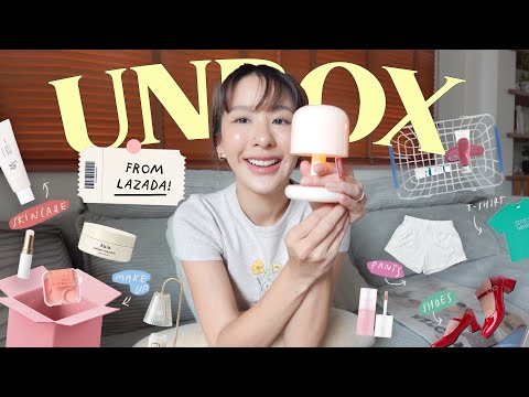 UnboxของจากLazadaแบบโนสปอนเ