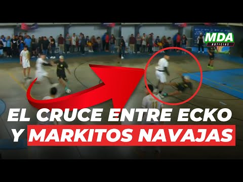 El FUERTE CRUCE entre ECKO y MARKITOS NAVAJAS: “Fue una REVANCHA PICANTE”