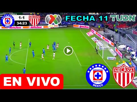 Cruz Azul vs. Necaxa EN VIVO partido completo hoy necaxa vs. cruz azul hoy Liga mx 2023 jornada 11