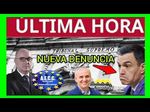 #ÚLTIMAHORA - NUEVA DENUNCIA A SÁNCHEZ - FALSO TESTIMONIO