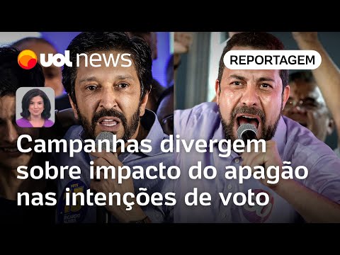 Campanhas de Nunes e Boulos divergem sobre impacto do apagão em SP nas intenções de voto | Landim