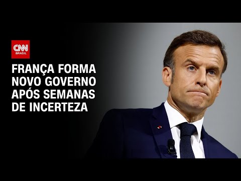 França forma novo governo após semanas de incerteza | CNN PRIME TIME