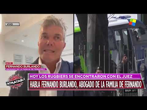 Fernando Burlando: Seguiremos insistiendo para que todos los rugbiers estén presos
