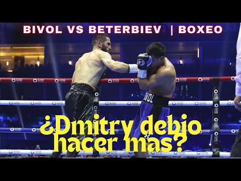 DMITRY BIVOL: él también fue responsable