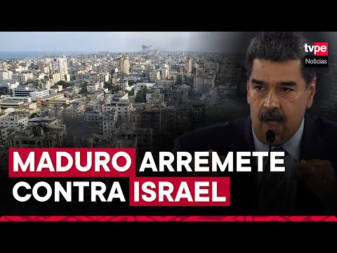 Venezuela: Nicolás Maduro acusó a Israel de “genocidio” en Gaza