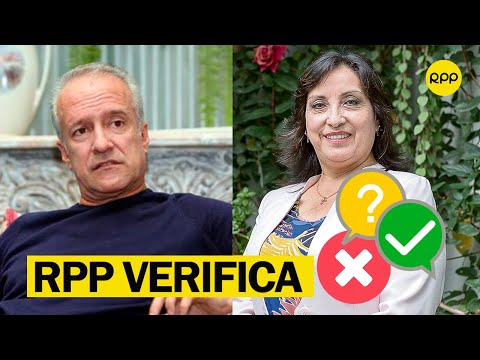 ? Declaraciones de Hernando Guerra García y Dina Boluarte bajo el fact checking de #RPPVerifica