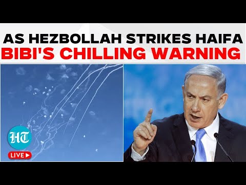 Netanyahu LIVE | Netanyahu's Chilling Video Message For Lebanon As Hezbollah Strikes Haifa | Iran