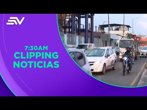 Un tráiler cargado con bebidas se volcó en el sur de Guayaquil
