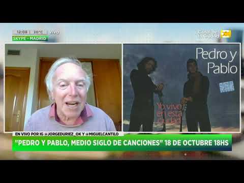 Miguel Cantilo presenta Pedro y Pablo, Medio Siglo de Canciones en Hoy Nos Toca a las Diez