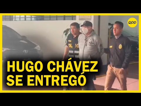 Hugo Chávez: Así fue la entrega del exgerente de Petroperú a la Fiscalía y traslado a la Diviac