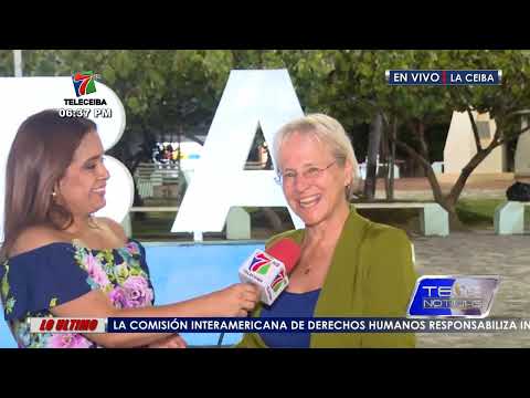 Embajadora de Países Bajos para Centroamérica visita La Ceiba.