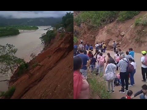 Chanchamayo: Mujer cae de precipicio de más de 30 metros de alto al intentar cruzar huaico