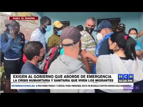 Exigen al gobierno declare emergencia sanitaria y humanitaria para migrantes en El Paraíso