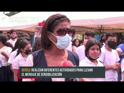 Desarrollan en Estelí una caminata contra el uso de las drogas - Nicaragua
