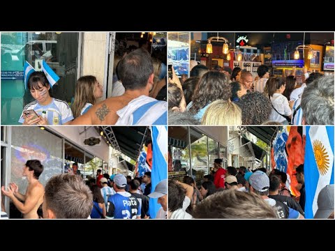 Argentinos celebran en Miami el triunfo en la Copa del Mundo de Qatar 2022
