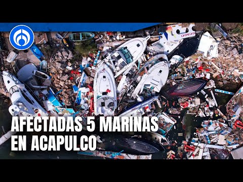 85% de las embarcaciones desaparecieron en Acapulco: Capitán Pablo Fernández