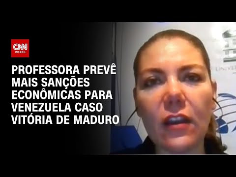 Professora prevê mais sanções econômicas para Venezuela caso vitória de Maduro | CNN NOVO DIA