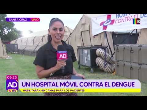 Se abre un Hospital Móvil en ayuda al combate del dengue