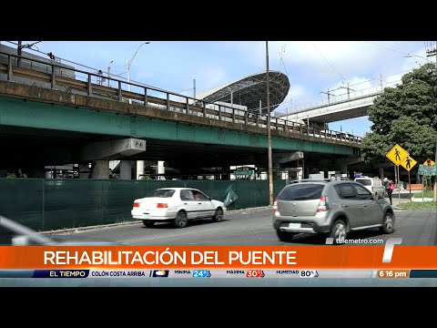 Rehabilitación del puente de San Miguelito debe estar lista a fin de año
