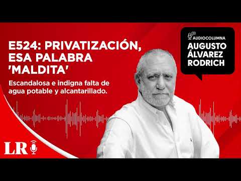 E524: Privatización, esa palabra 'maldita', por Augusto Álvarez Rodrich