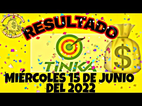 RESULTADOS TINKA DEL MIÉRCOLES 15 DE JUNIO DEL 2022 S/11,436,722/LOTERÍA DE PERÚ