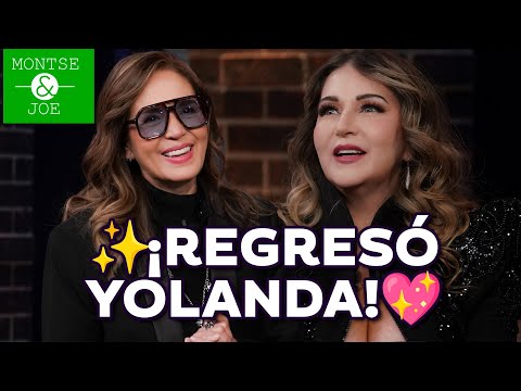 RADIANTE y feliz REGRESO de Yolanda Andrade a Montse y Joe | Unicable