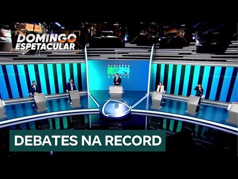 Debates promovidos pela RECORD em 15 cidades ajudam eleitores a decidir o voto