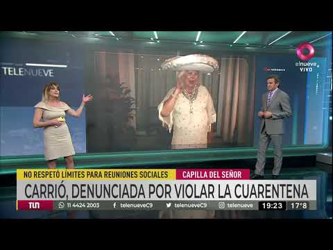 Denunciaron a Elisa Carrió por violar la cuarentena