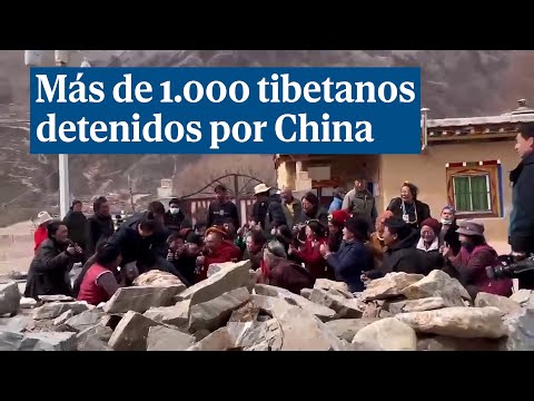 Más de 1000 tibetanos detenidos tras protestar por la construcción de una presa