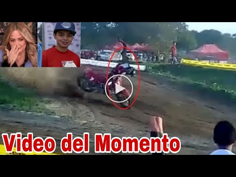 Video del accidente de Mateo sobrino de Andrea Legarreta, momento exacto