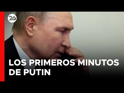 Revelan los primeros minutos de Putin tras el atentado en Moscú