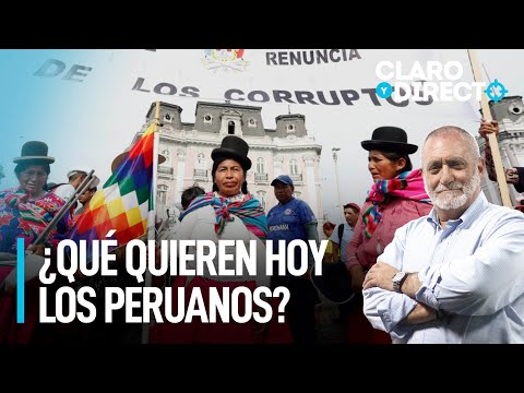 Polarización social, ¿qué quieren hoy los peruanos? | Claro y Directo con Álvarez Rodrich