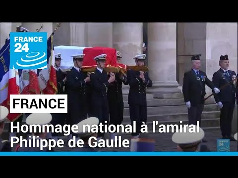 France : hommage national à l'amiral Philippe de Gaulle décédé à l'âge de 102 ans