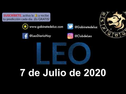 Horóscopo Diario - Leo - 7 de Julio de 2020