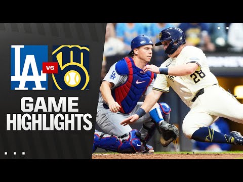 Dodgers vs. Brewers Game Highlights (7/7/25) | MLB Highlights