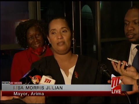 Arima Mayor Lisa Morris Julian Ready To Serve D'Abadie O’Meara