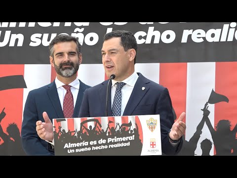 Moreno destaca el impacto económico y de marca del ascenso de la UD Almería