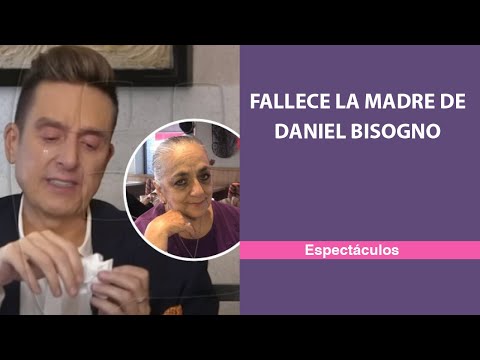 Fallece la madre de Daniel Bisogno