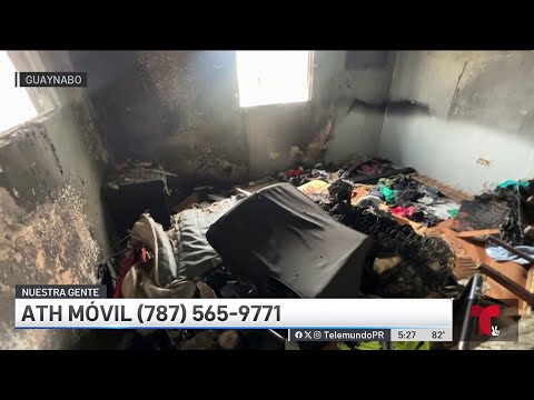 Familia lo pierde todo tras incendio en su residencia